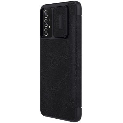3. Nillkin Qin leather holster case for Samsung Galaxy A73 black