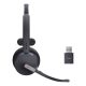 4. Yealink WH64 Hybrid Mono Teams Headset Wireless Headband Office/Call Center Micro-USB Bluetooth Black