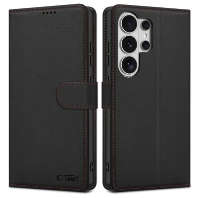9. Tech-Protect Wallet Case for Samsung Galaxy S26 Ultra - Black and Red