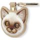 4. Nimmy New Big Eyed Pet 2.0 Cat Tracker Case - Brown