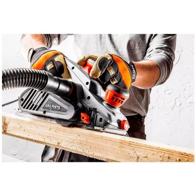 8. 1300W electric planer, planing depth 3.5 mm, planing width 110 mm