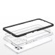 5. Clear 3in1 Case for Samsung Galaxy A42 5G Frame Gel Cover Black