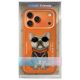 7. Nimmy Glasses Cool Dog iPhone 17 Pro Case - Orange
