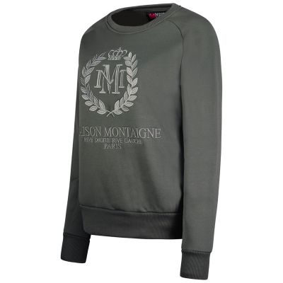 2. Maison Montaigne FIMOSAI DGREY MT LADY 016 sweatshirt (RBMWW6410F/MM-GRIS FONCÉ)