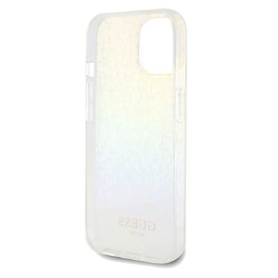 7. Guess IML Faceted Mirror Disco Iridescent case for iPhone 14 / 15 / 13 - multicolor