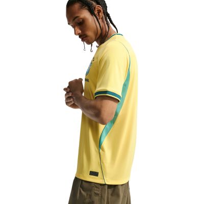 5. Nike Brazil 2026 Stadium Home Men's Jersey Yellow IF7054 724