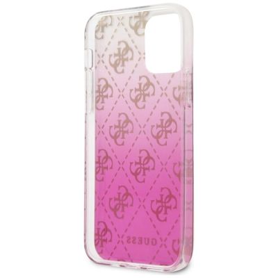 7. Guess GUHCP12SPCU4GGPI iPhone 12 mini 5.4" pink/pink hardcase 4G Gradient