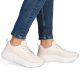 6. Beige women's platform sneakers Rieker W4101-60