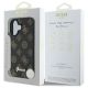 8. Guess Peony Script MagSafe iPhone 16 Case - Black