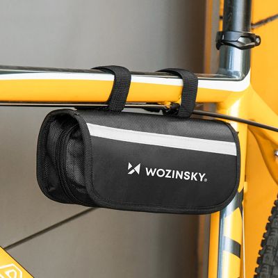 2. Wozinsky WMZ-01N tool kit, 16-in-1 bicycle multitool, pump, wrenches, inner tube kit - black