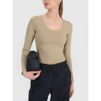 7. Women's quilted vest 4F 4FWSS25TVJAF188-20S