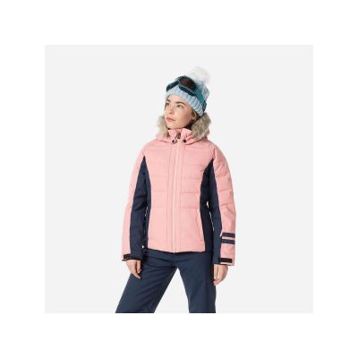 3. Rossignol Girl Polydown Jkt Jacket Pink