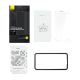 11. Baseus Set of 2x Tempered Glass for iPhone 14 Pro Full Screen with Speaker Cover 0.3mm + Mounting Frame