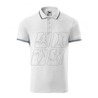 3. Polo shirt Adler Urban M MLI-21900 white