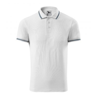 3. Adler Urban M MLI-21900 white polo shirt