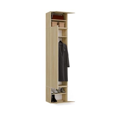 3. HAGA 1-Door SONOMA Wardrobe