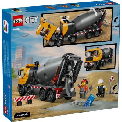 2. LEGO City 60478 Cement Mixer