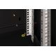 17. Digitus Unique 19" 16U wall-mounted network cabinet 600x450, glass door, black, undivided, assembled, 100kg