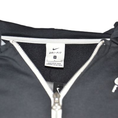 4. Nike Standard Issue Full-Zip Hoodie Wmns Black/Pale Ivory - CU3793-010