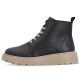 3. Women's leather ankle boots on a black platform Rieker 70405-01