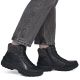 12. Rieker Z7230-00 Waterproof Leather Women's Boots Black