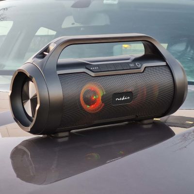 13. Nedis Party Boombox 60W LED Speaker [60W/ 6Std Battery/ Bluetooth/ TWS/ LED]