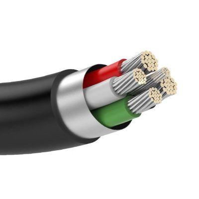 4. Ugreen USB - mini USB cable 480 Mbps 3 m US132 (black)