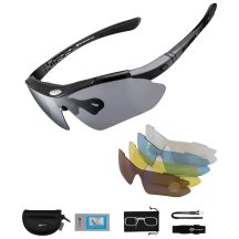 Rockbros 10003 Polarized Cycling Glasses - Black