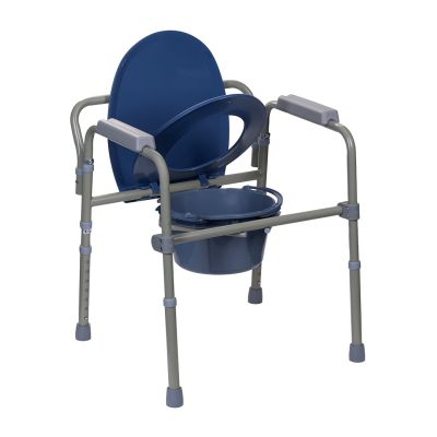 20. 3-in-1 folding toilet chair