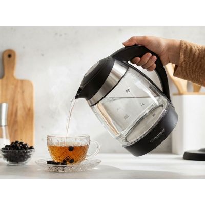 15. Esperanza Gullfoss EKK009 electric kettle (2200W 1.8l; transparent)