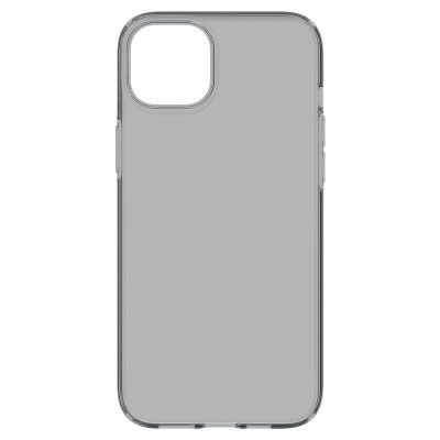 2. Spigen Crystal Flex iPhone 15 Plus Case - Gray-Transparent