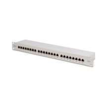 Digitus Patch Panel 19'' 24x RJ45, LSA level, cat.6, shielded, 1U, gray, cable guide