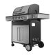 3. Black+Decker BXOG16550E gas grill (4 burners x 3.6 kW + 1 burner 2.1 kW)