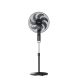Midea MFS402M0BPK Standing Fan | Black | Diameter 40 cm | Speeds 3 | Oscillation | 50 W