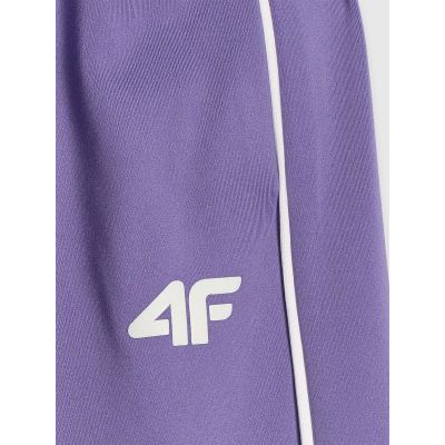 7. Girls' sports sweatpants 4F 4FJRSS26TTROF2019-51S