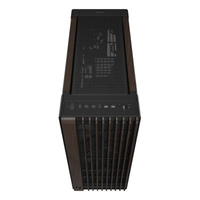 30. ASUS ProArt PA602 Wood Edition Modern Black - Tempered Glass Panel Midi Tower Black, Wood