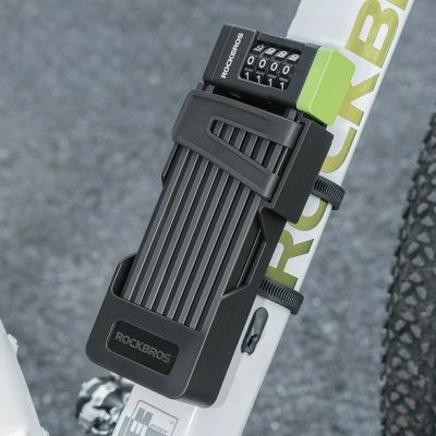 10. Rockbros 829 Folding Code Bike Lock - Black
