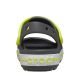 3. Crocs Crocband Cruiser Graphite Yellow Children's Sandals 209423 1NJ