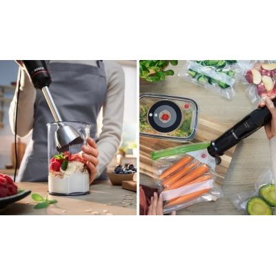 8. Bosch MSM4B6V2 Serie 4 ErgoMaster Hand Blender (1000W; Black)