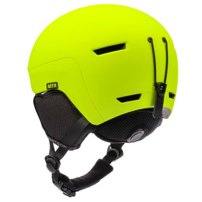 14. Meteor Avalo S Ski Helmet 53-55 cm Neon Yellow