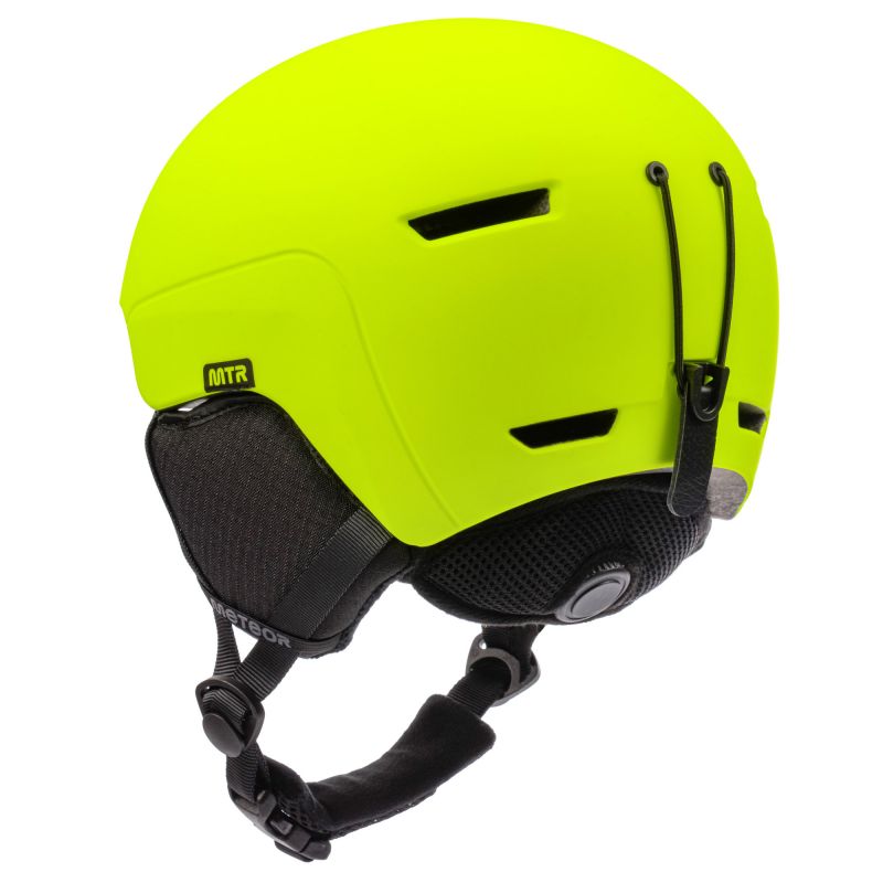 14. Meteor Avalo S Ski Helmet 53-55 cm Neon Yellow