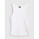 7. Women's slim ribbed knit top 4F 4FRAW25TSLEF310-10S
