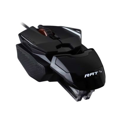 5. Mad Catz THE AUTHENTIC RAT 1+ gaming mouse (MR01MCINBL000-0)
