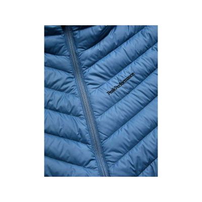 4. Peak Performance W Frost Down Hood Jacket Blue