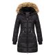 3. Women's PARKA Geographical Norway ABEILLE BLACK DISTRI LADY 2601-9 DBC BLACK (WY4579F/GN-NOIR)