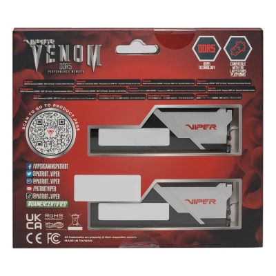 12. Patriot Viper Venom DDR5 2x8GB 6000MHz CL36 XMP3/EXPO