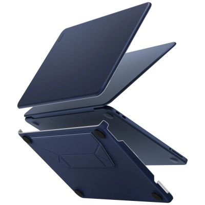 2. Uniq Lyden Versa Case for MacBook Neo - Navy Blue