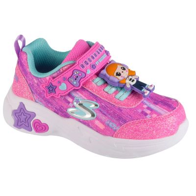 Skechers Snuggle Sneaks - Skech Squad 302214N-PKMT Pink 23