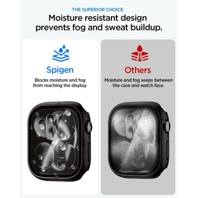 5. Spigen Thin Fit 360 Case Spigen Thin Fit 360 Case for Apple Watch 42mm - Black