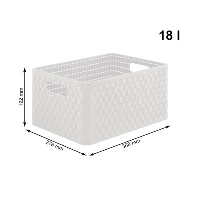 3. ROTHO Large bookcase with 3 drawers COUNTRY white/anthracite